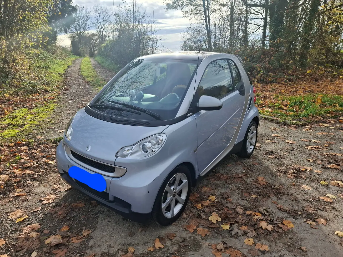 smart forTwo Coupe 1.0i Limited One Softouch Bleu - 2