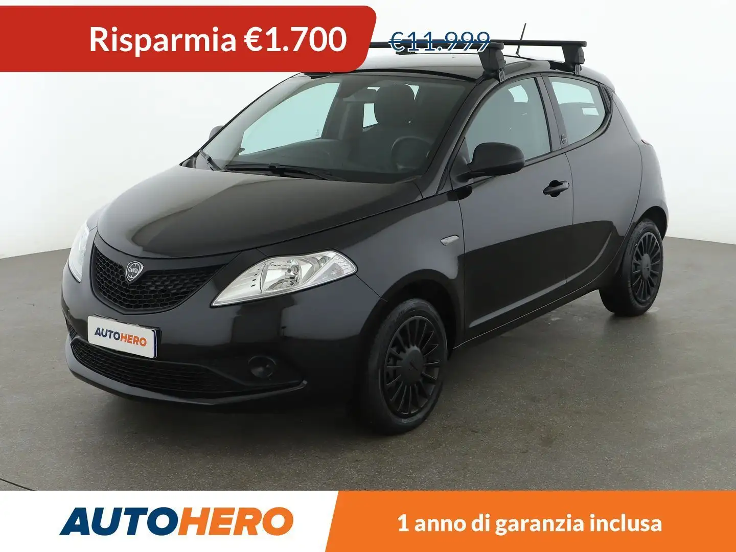 Lancia Ypsilon 1.0 Mild-Hybrid Silver MHEV Negru - 1