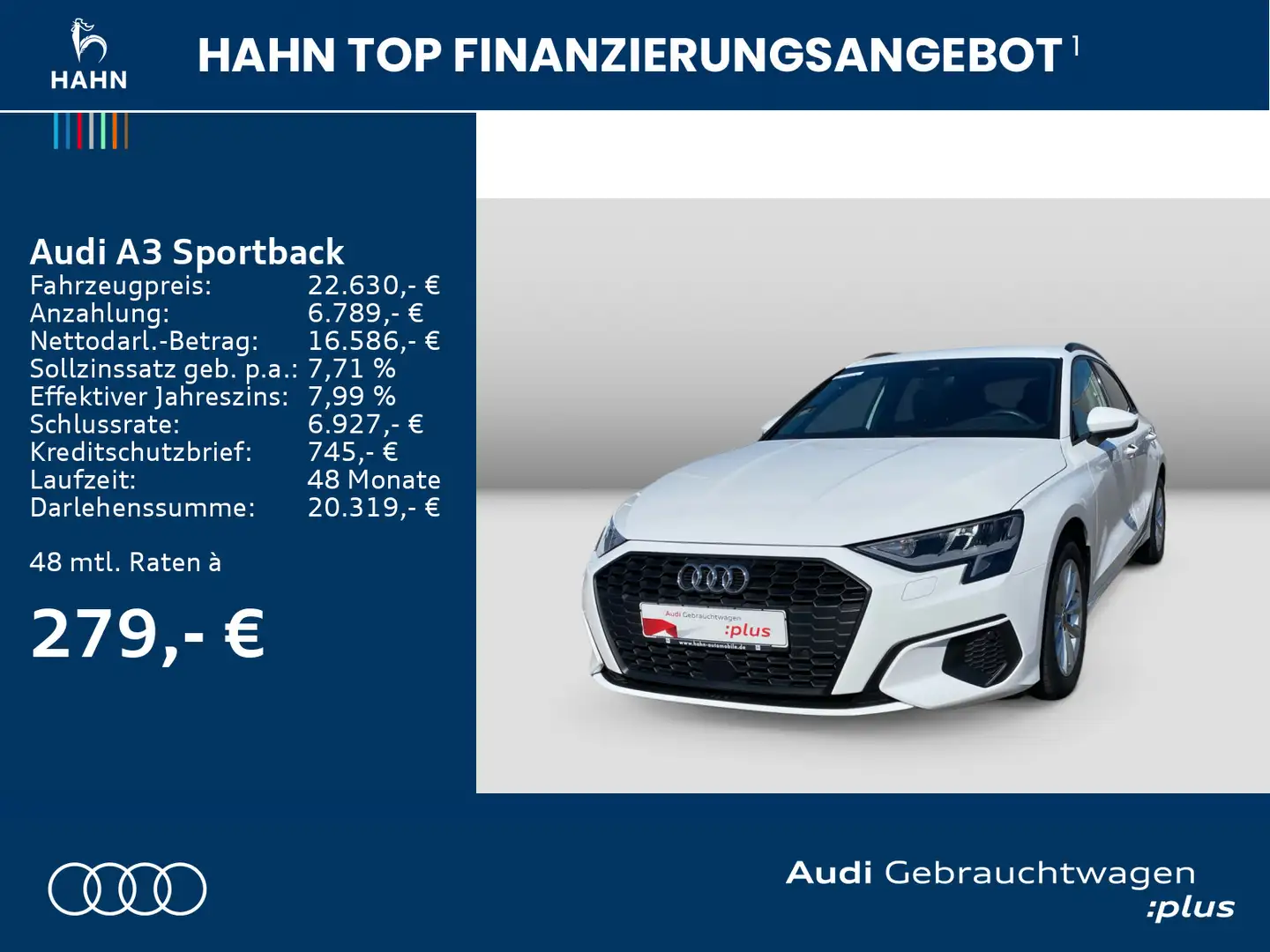 Audi A3 30TFSI Virtual ACC Einparkh Weiß - 2