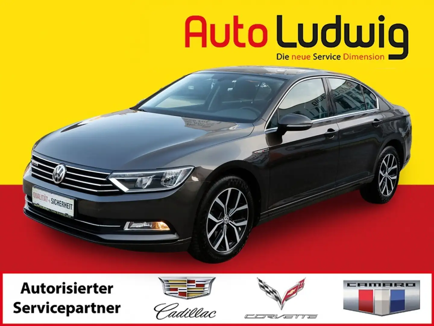 Volkswagen Passat Comfortline 2,0 TDI 4Motion Schwarz - 1