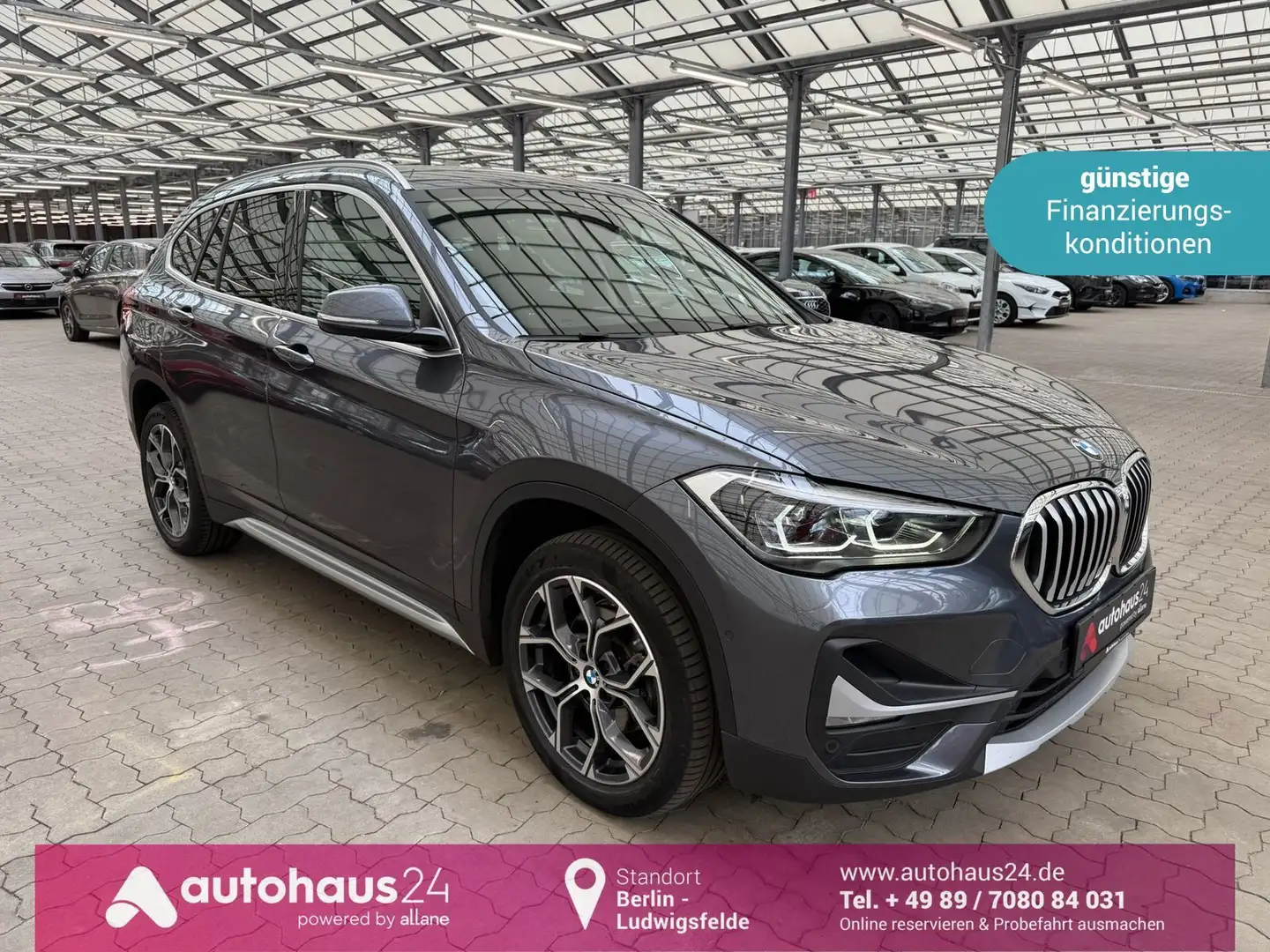 BMW X1 sDrive18d xLine  ACC|Navi|LED|Kamera Grey - 1