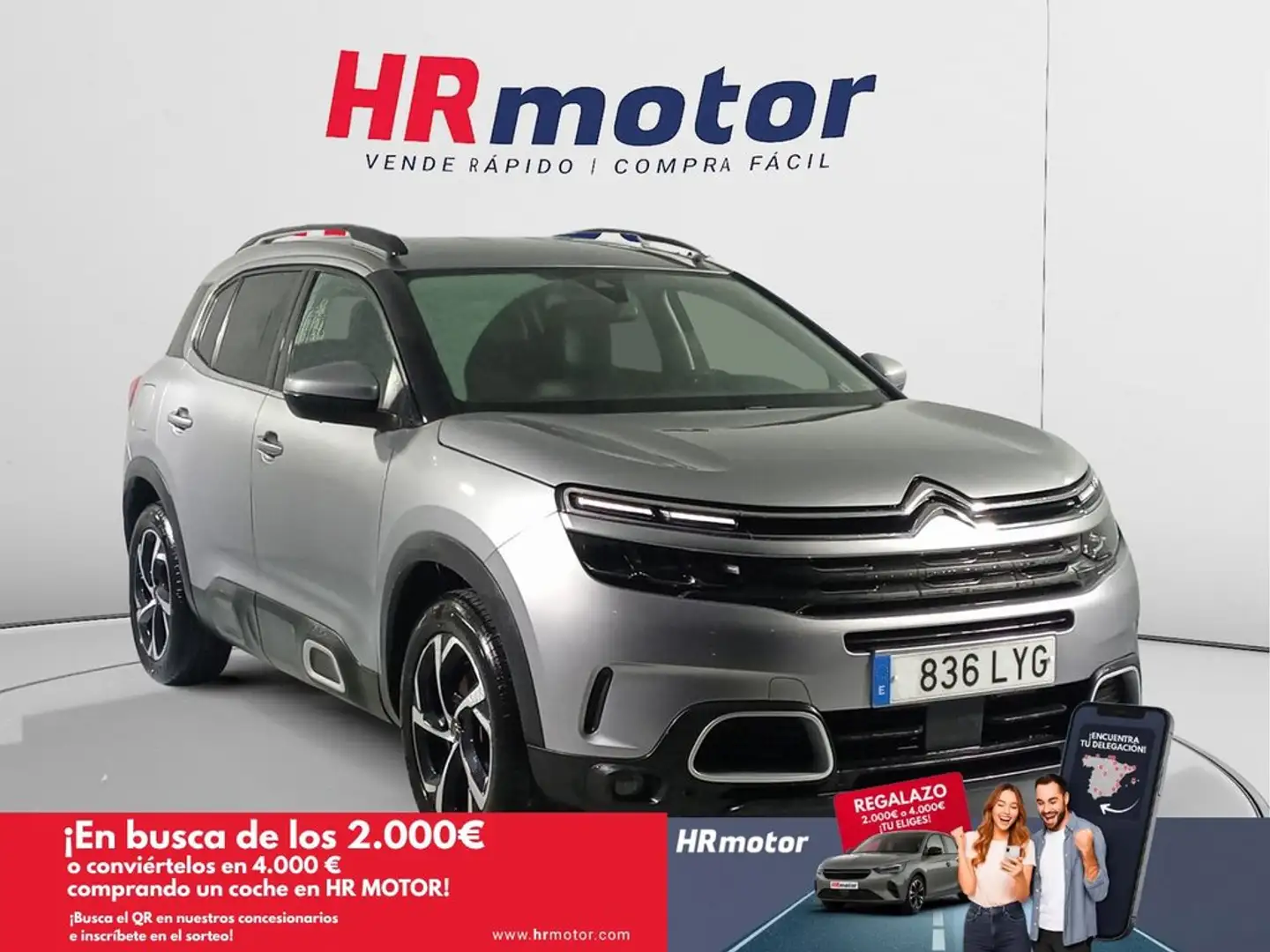 Citroen C5 Aircross 1.2 PureTech 130 Feel Gris - 1