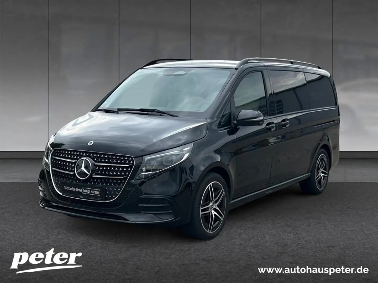 Mercedes-Benz V 300 d 4MATIC AVANTGARDE AMG PANO+LED+AHK+DISTR Noir - 1