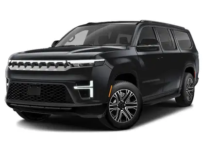 Black 2026 Jeep Grand Wagoneer Limited Reserve 4WD SUV / Crossover Four-Wheel Drive 8-Speed Automatic