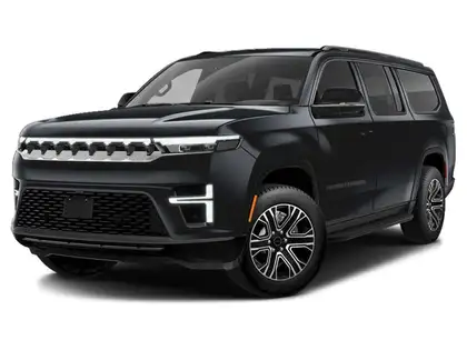 Black 2026 Jeep Grand Wagoneer SUV / Crossover Four-Wheel Drive 8-Speed Automatic