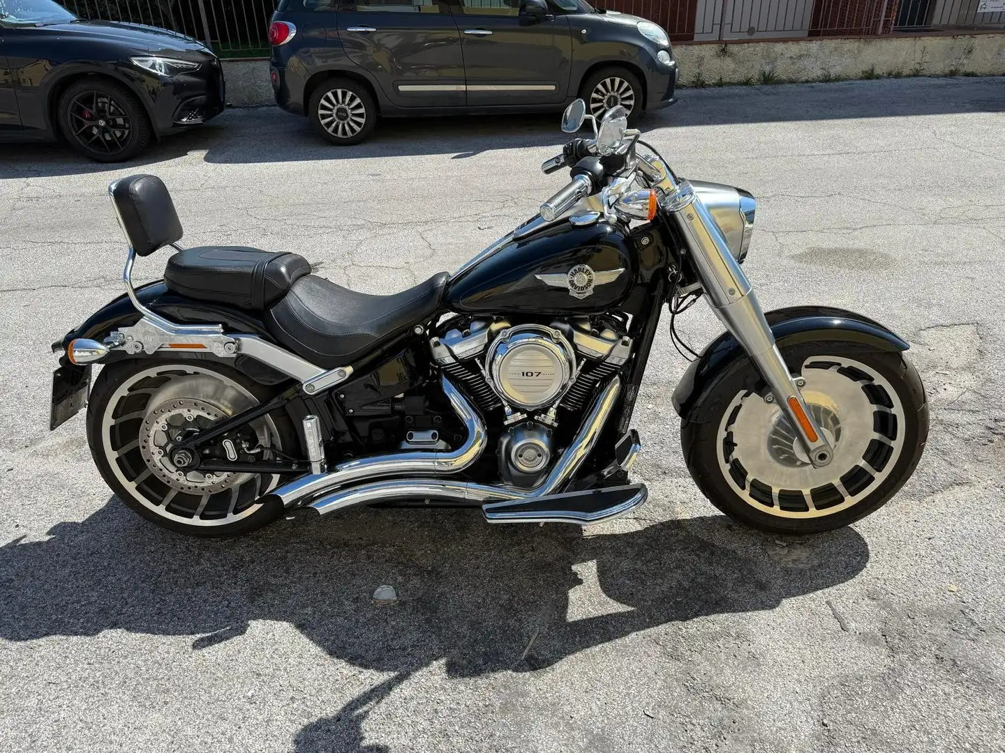 Harley-Davidson Fat Boy 107 Чёрный - 1
