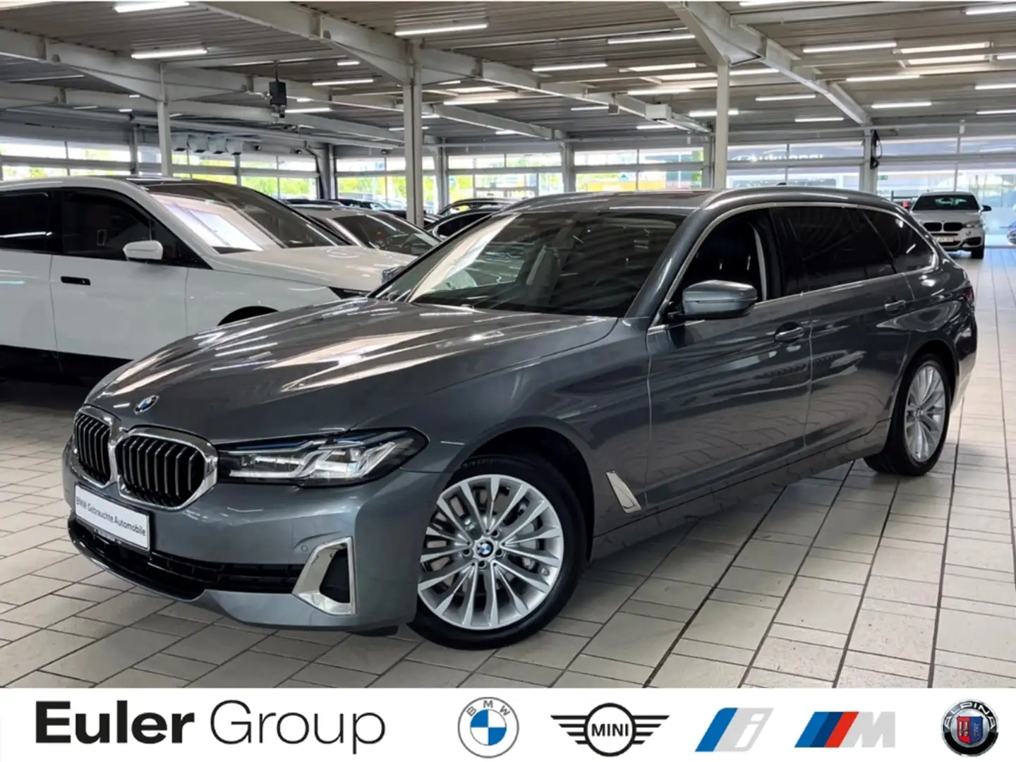 BMW 530 i A xDr. Luxury-Line 18'' HUD AHK Pano Navi Laser Blau - 1
