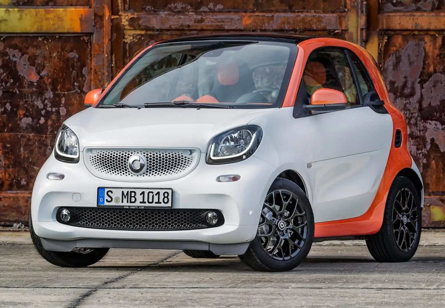 smart forTwo Coupé EQ Passion Negro - 1