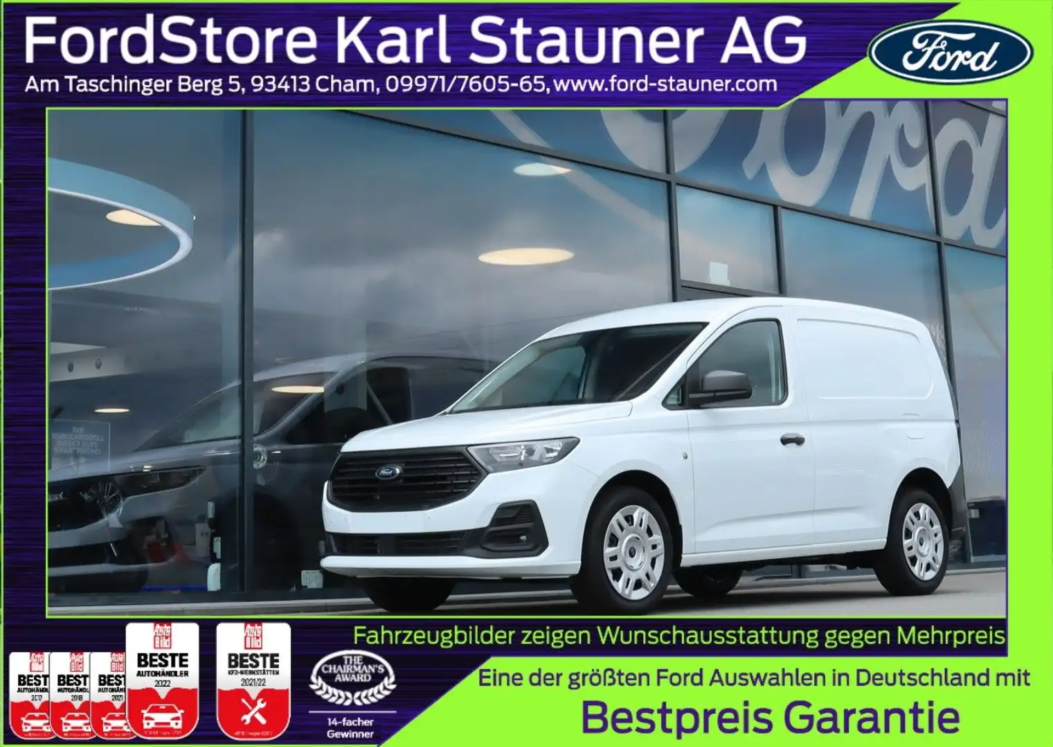 Ford Transit Connect FLEXCAB PHEV L1 0,0% FIN mgl.* Weiß - 1