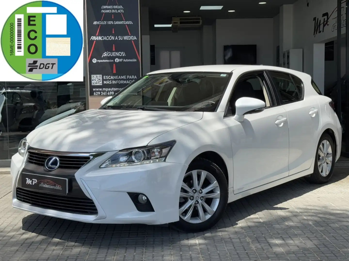 Lexus CT 200h Executive+Navibox Blanc - 1