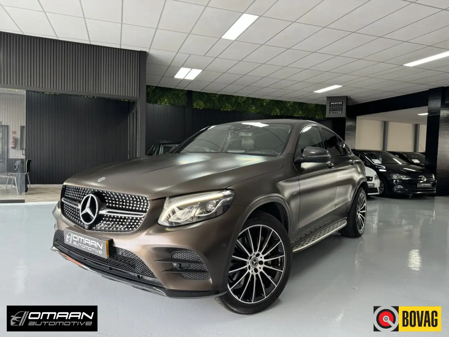 Mercedes-Benz GLC 350 Coupé GLC 350e AMG 4MATIC Matt Bruin Kahverengi - 1