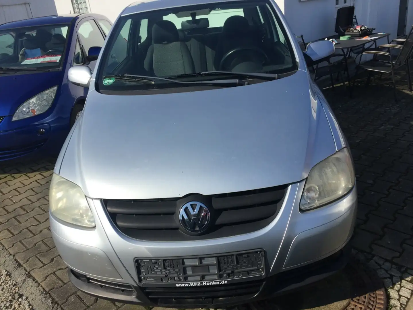 Volkswagen Fox Diesel,el.Fh,ZV, Tüv Neu Plateado - 2