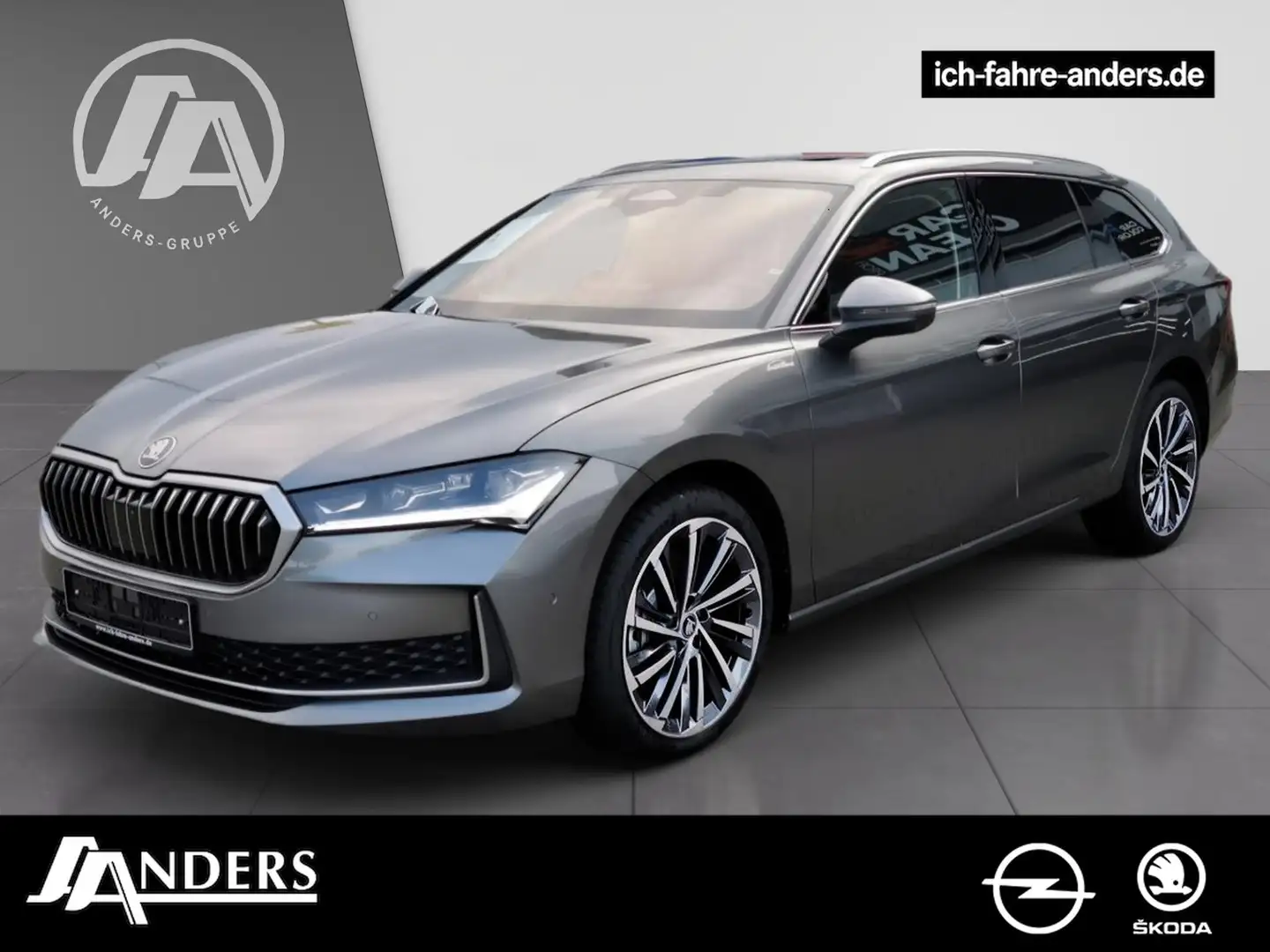 Skoda Superb L&K 2,0 TDI 4x4 DSG +Progressive+LM Grau - 1