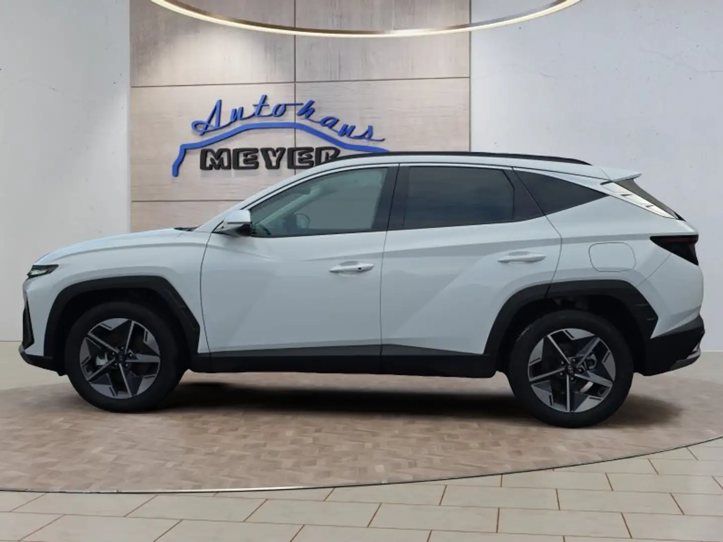 Hyundai TUCSON 1.6 T-GDI 18*Alu/LED/Navi/Keyless/Kamera ** Bianco - 2