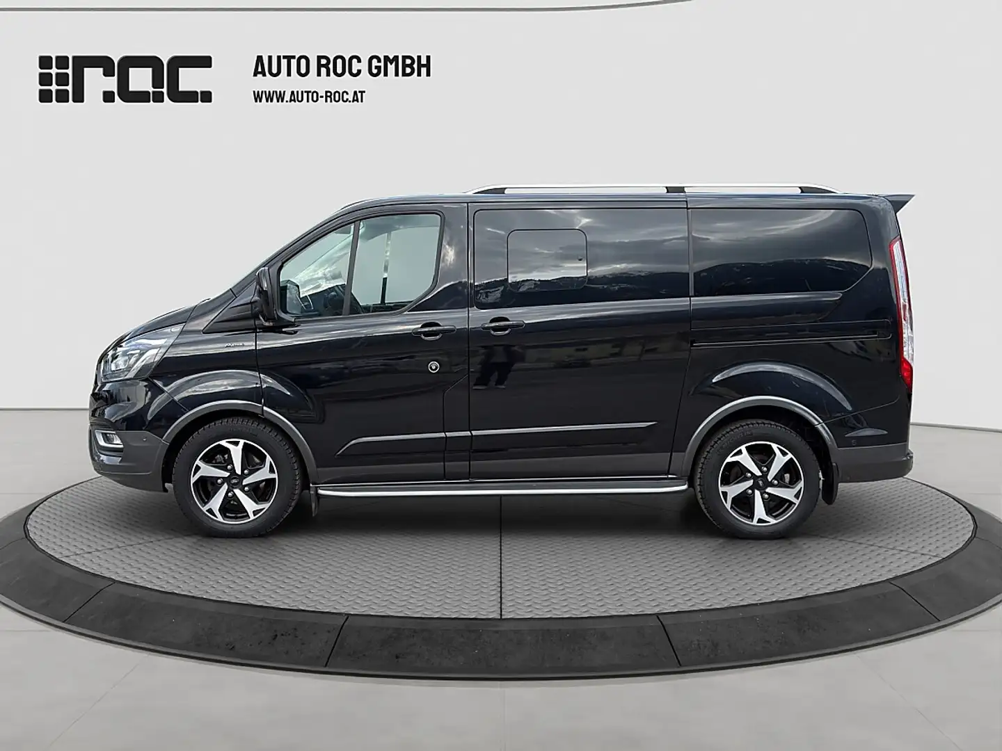 Ford Tourneo Custom 2.0D Mild Hybrid 320 L1 Active 2xSchiebetüren/A... Schwarz - 2
