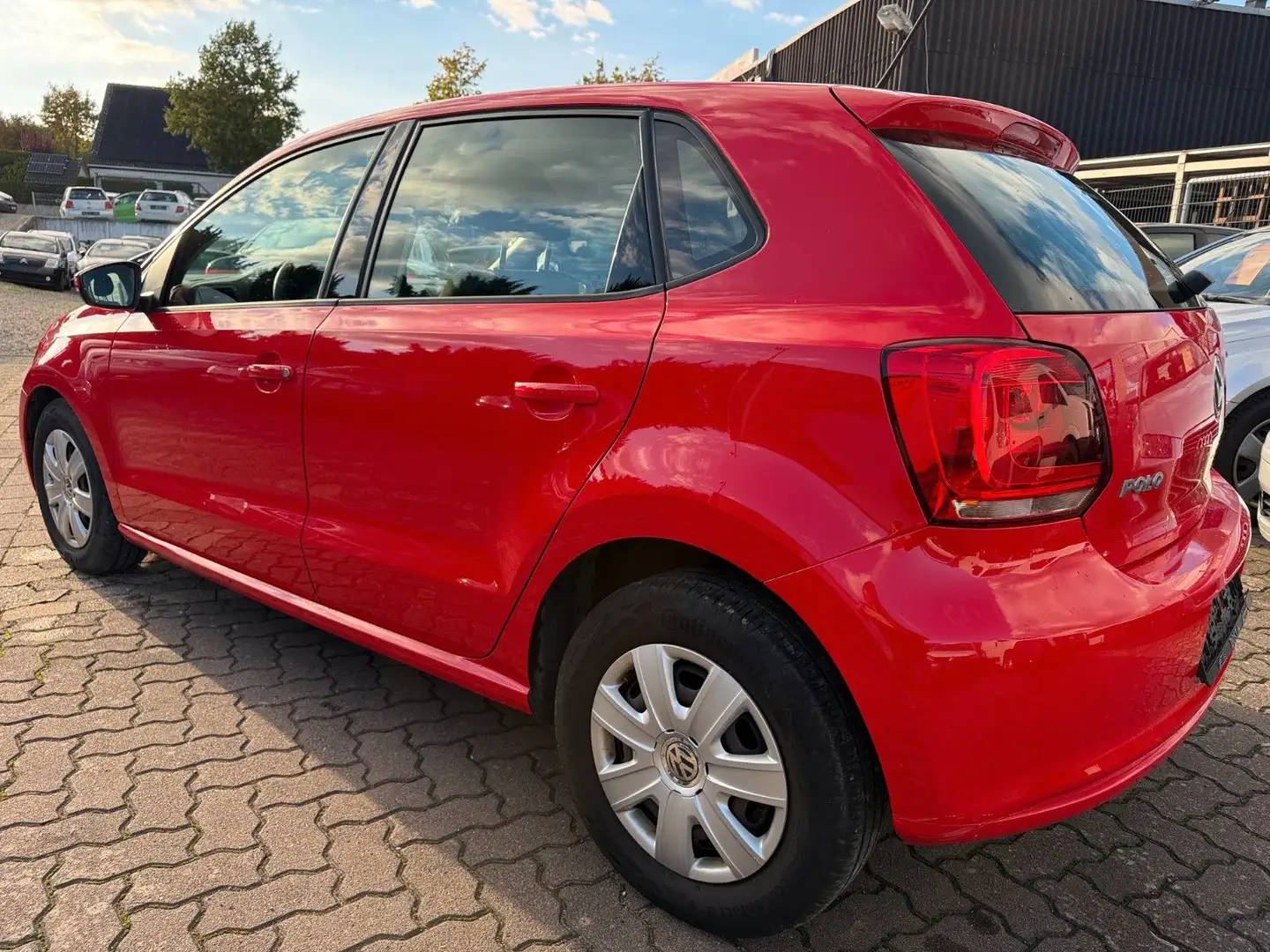 Volkswagen Polo V 1,2i Klimaanlage,1-Hand Rouge - 2