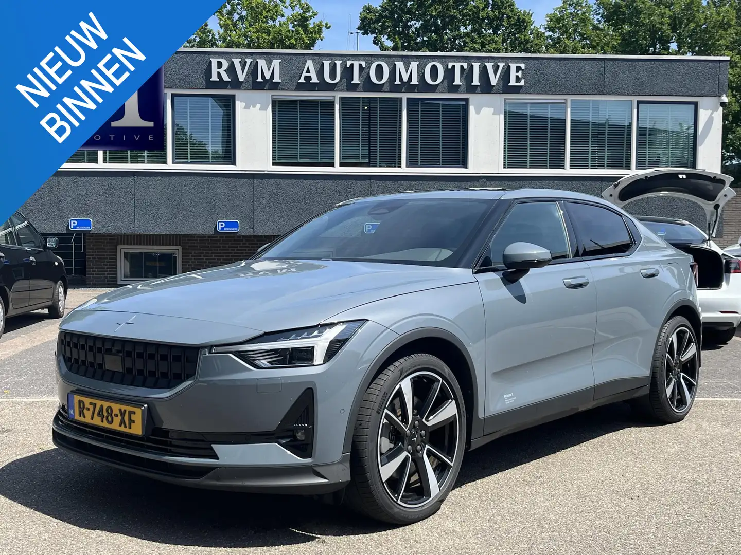 Polestar 2 Long Range Dual Motor Launch Edition 78kWh PANO | Grijs - 1