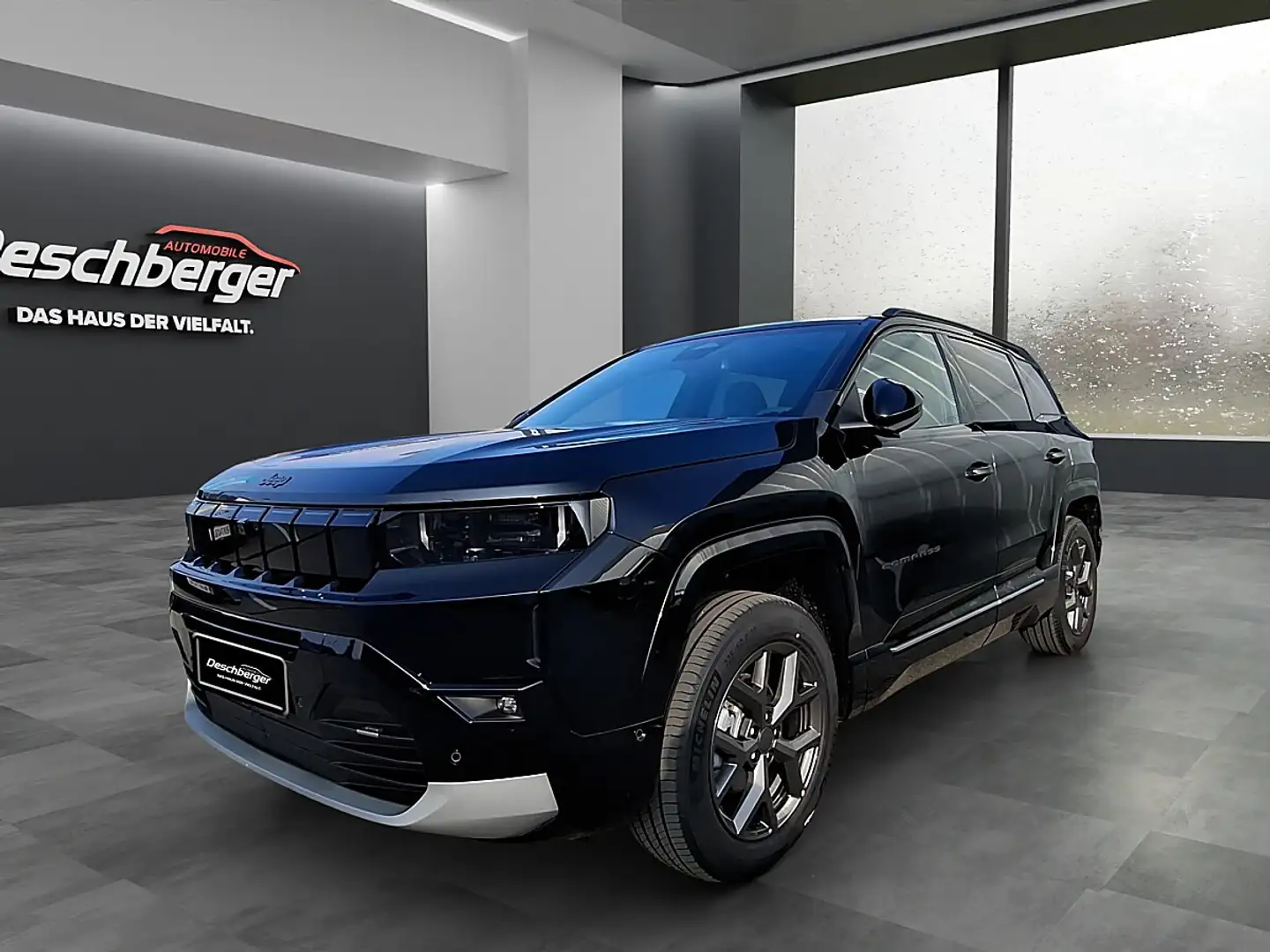 Jeep Compass 1.2 e-Hybrid First Edition e-DCT6 Schwarz - 1