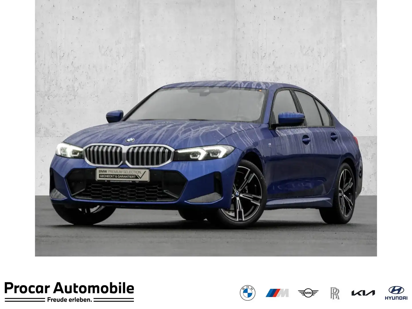BMW 318 i M Sport+PDC+Shz+DAB+LED Blau - 1