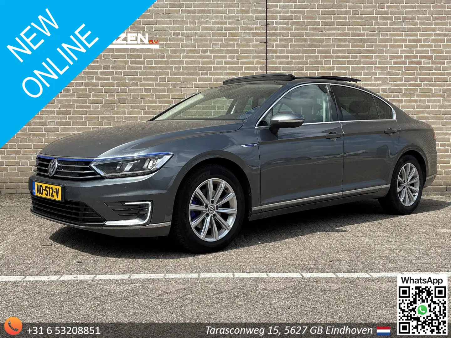 Volkswagen Passat 1.4 TSI GTE Connected Series Plus | € 10.700,- NET Grijs - 1