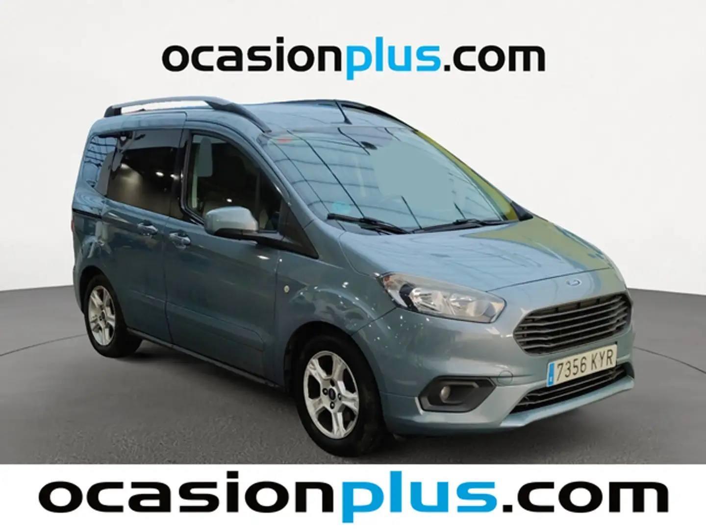 Ford Tourneo Courier 1.0 Ecoboost Trend Blauw - 2
