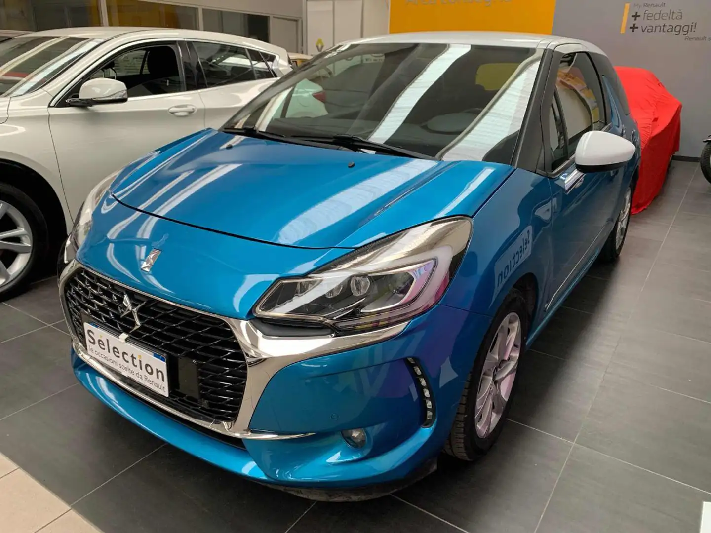 DS Automobiles DS 3 1.6 BlueHDi So Chic Blu/Azzurro - 2