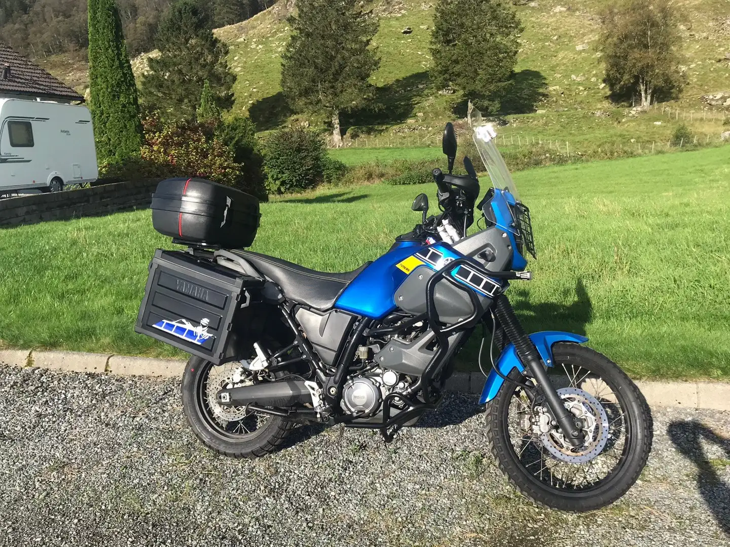 Yamaha XT 660 Z Bleu - 1