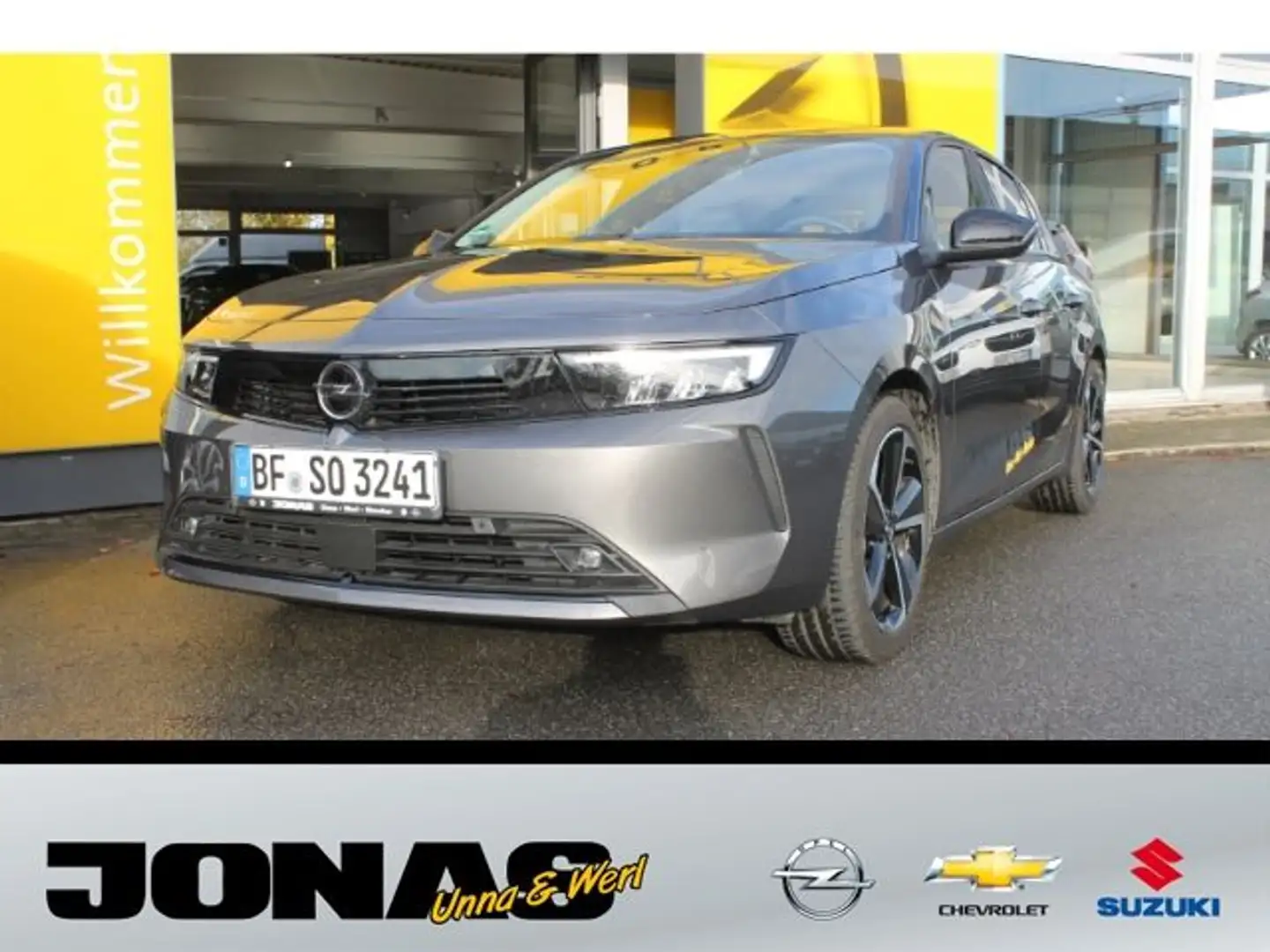 Opel Astra Elegance 1.2T Navi Sitzheizung RKamera 17' Grau - 1