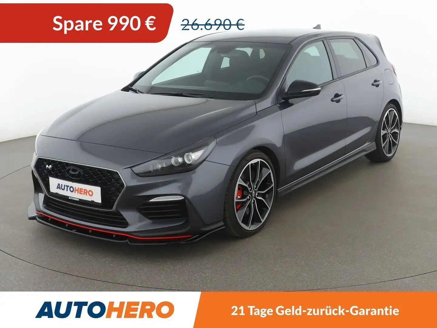 Hyundai i30 2.0 TGDI N Performance *ALU*SHZ*PDC*CAM*NAVI* Grau - 1