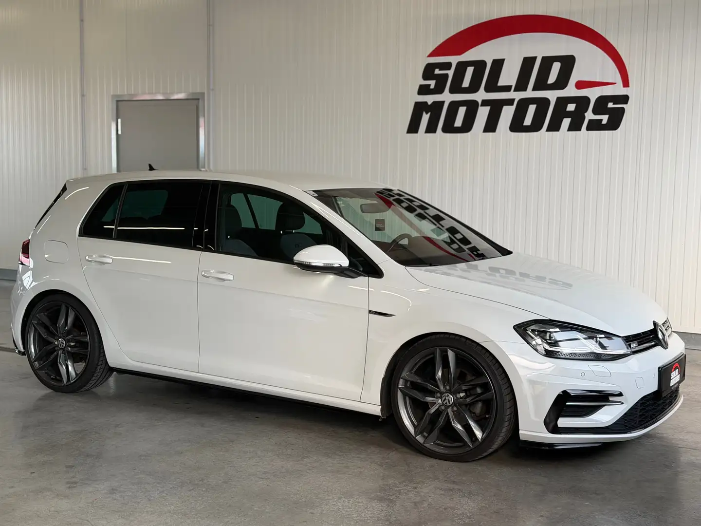 Volkswagen Golf Highline R-Line/ACC/Totwinkel/Spurhalte/LED/Keyles Weiß - 2