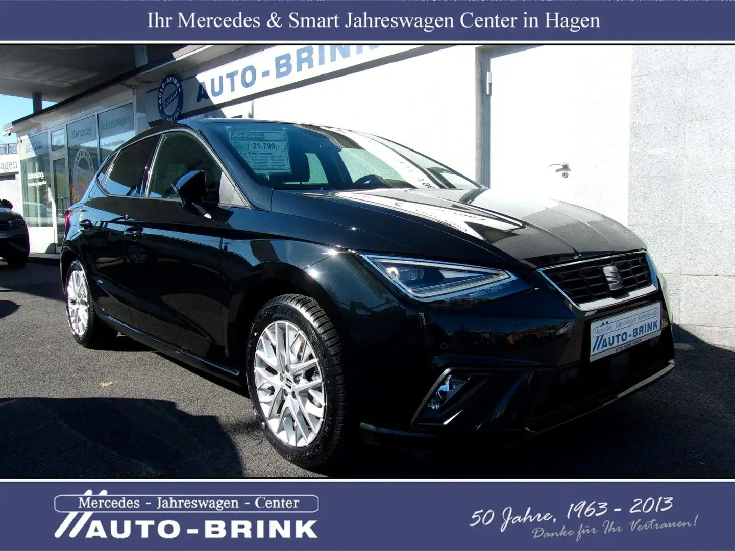 SEAT Ibiza FR DSG Navi/LED/PTS/RFK/ACC/2tkm Schwarz - 1