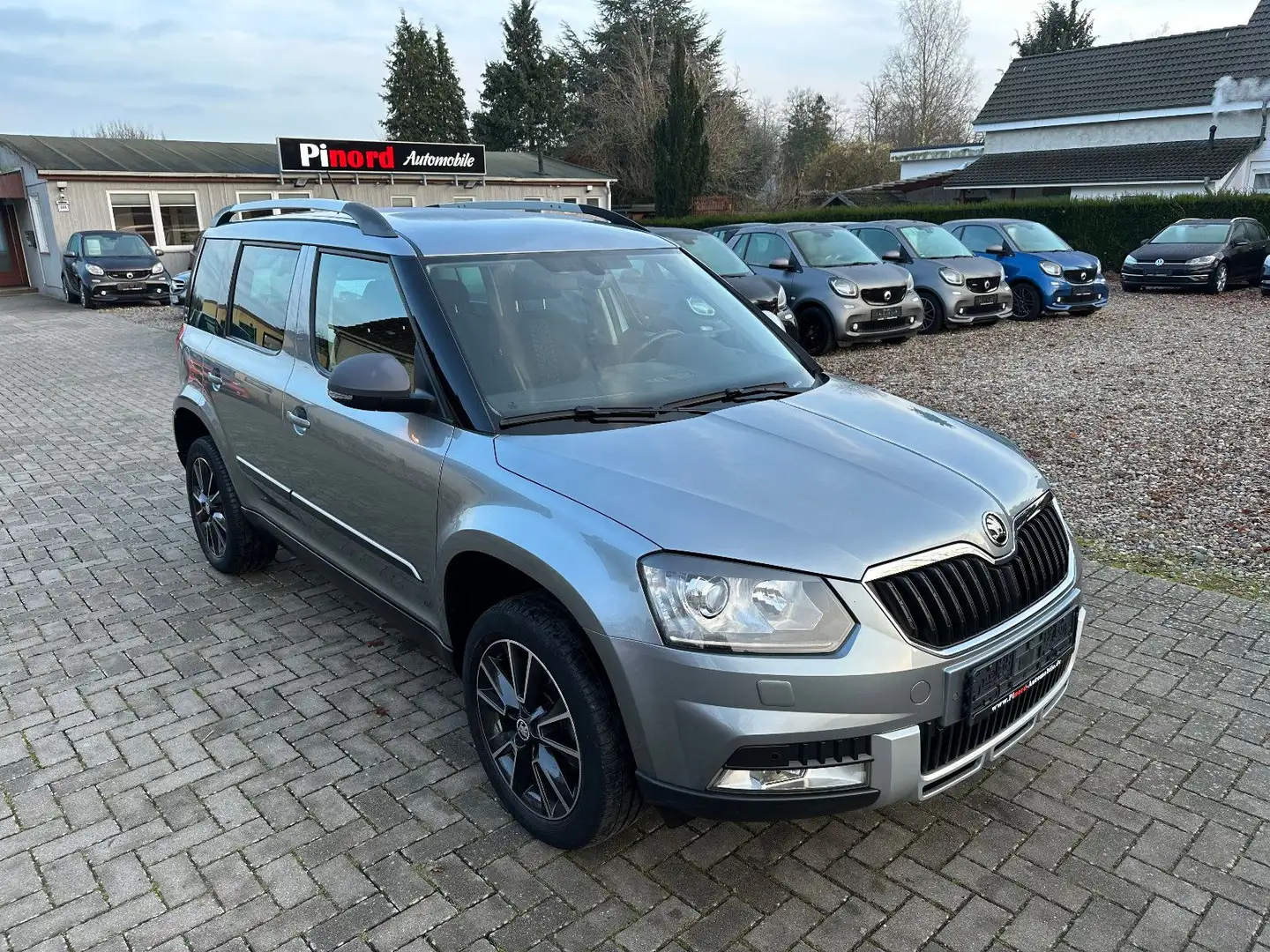 Skoda Yeti Ambition 4x4 XENON-NAVI-AHK-PDC-MFL Gris - 1