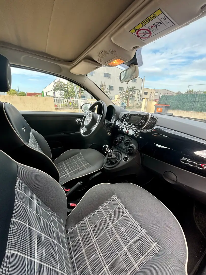 Fiat 500C 500C 1.2 69 ch S Noir - 2