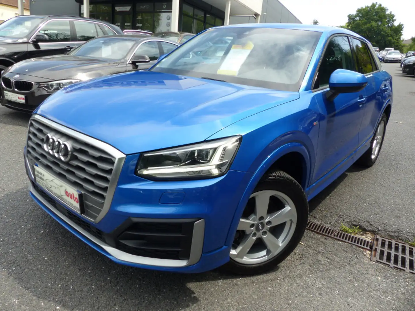Audi Q2 30 TFSI 116CH S LINE S TRONIC 7 EURO6D-T Bleu - 1