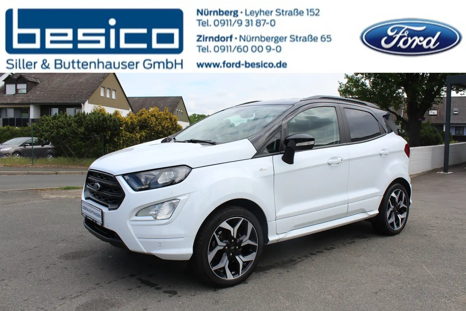 Ford EcoSport ST-Line 1,0EcoBoost*140PS*Xenon*18 Zoll*Kamera*PDC Wit - 1