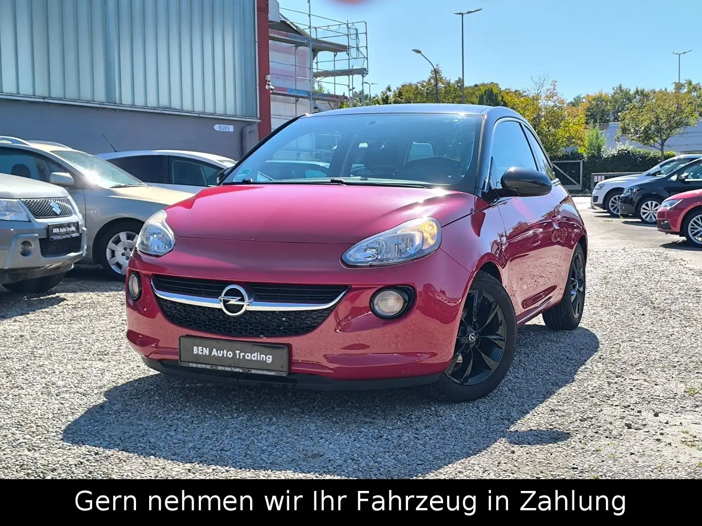 Opel Adam Jam Klima°EL.Fenster°CD°Tempomat°BT°City° Rot - 1