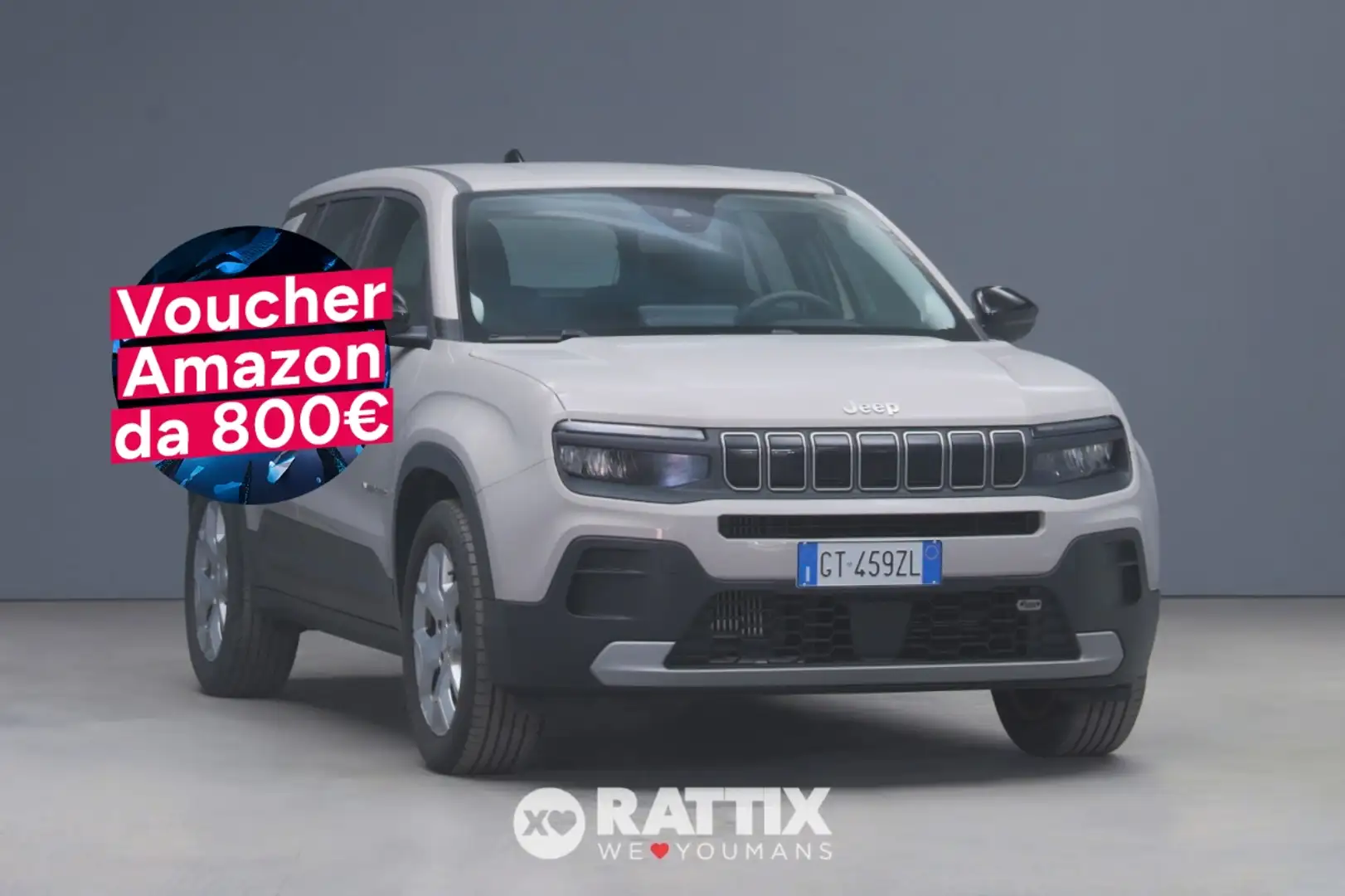 Jeep Avenger 1.2 Turbo 100CV Altitude Grau - 1