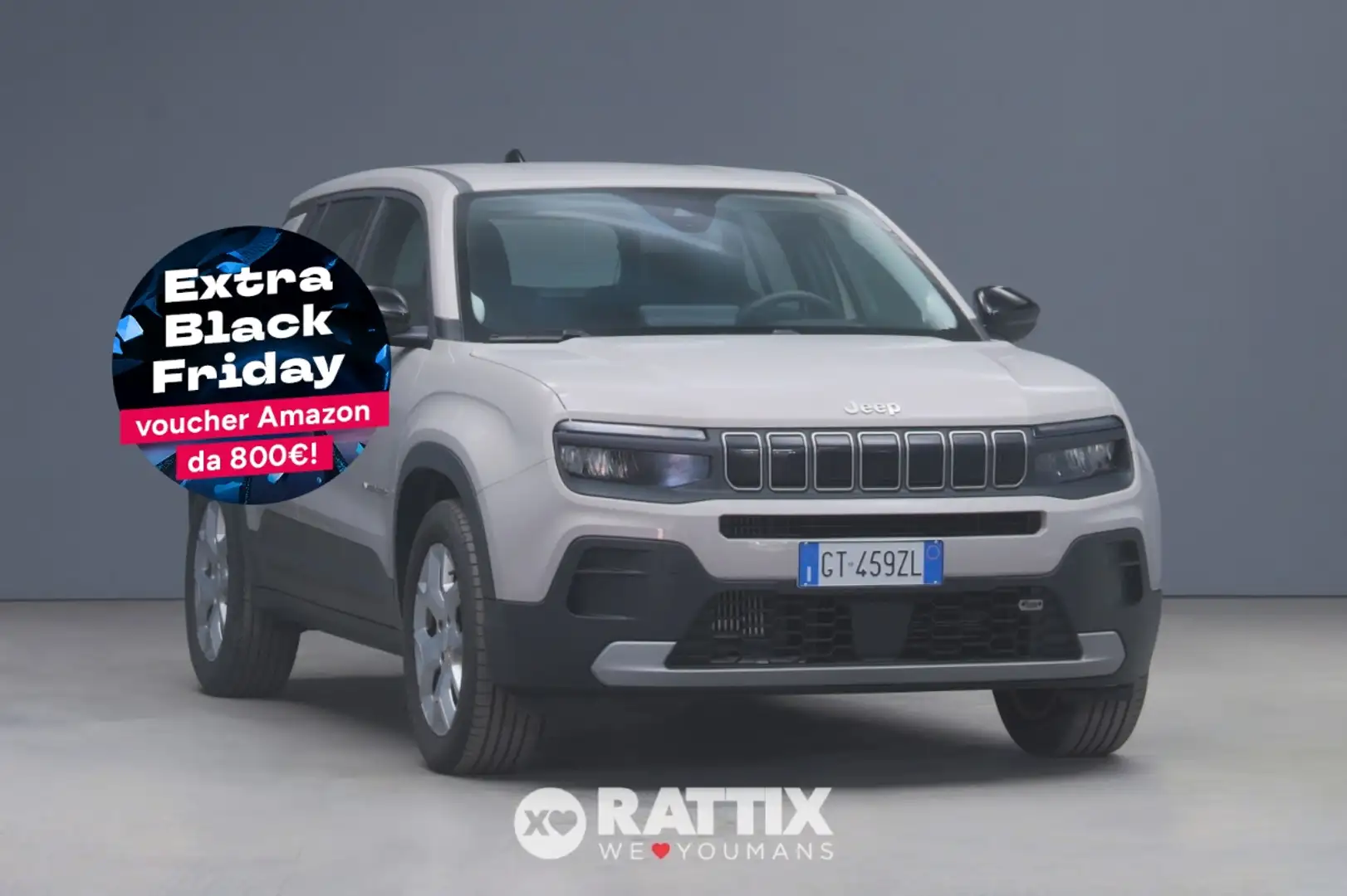 Jeep Avenger 1.2 Turbo 100CV Altitude Grau - 1