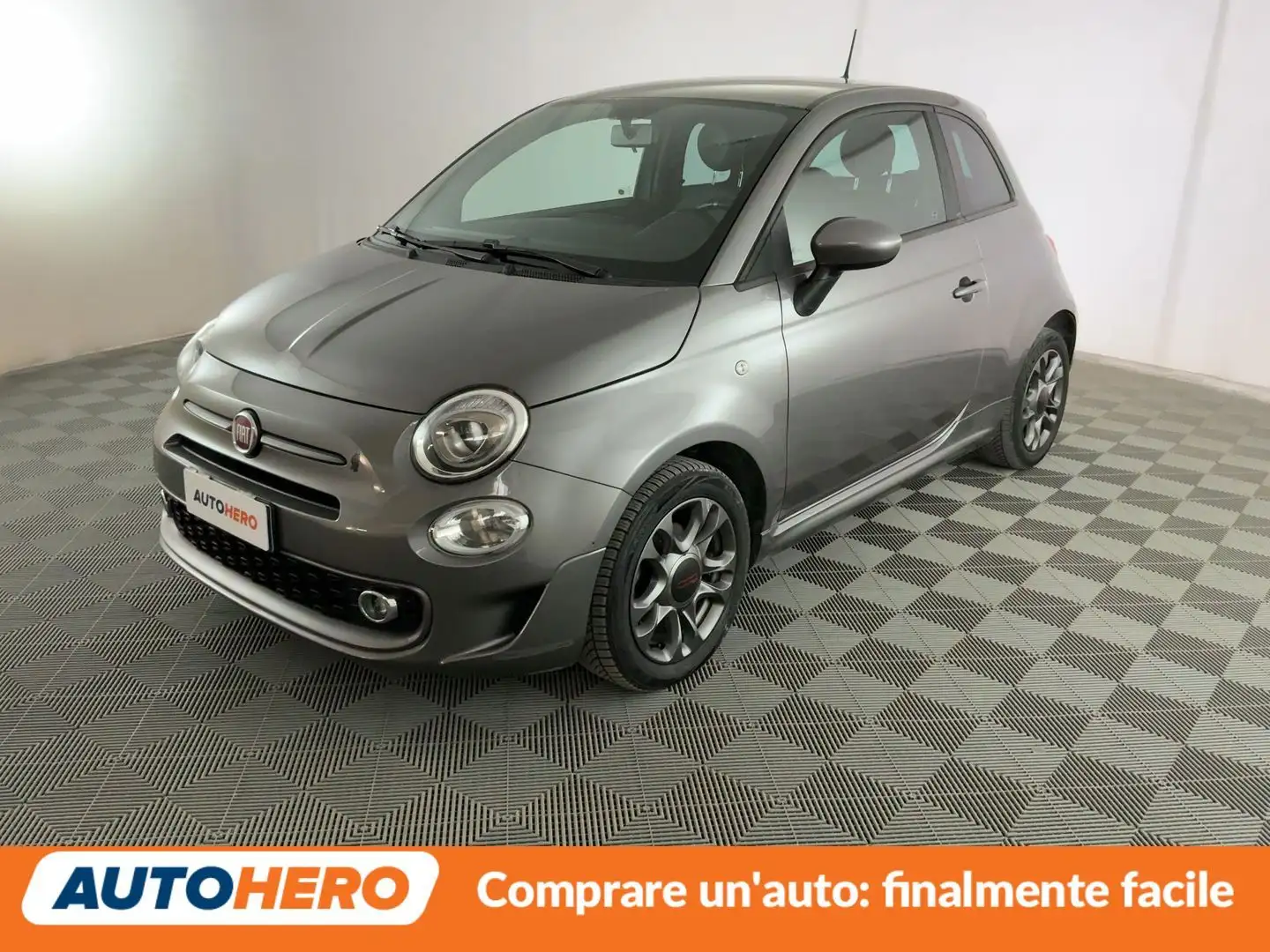 Fiat 500 1.2 S Gris - 1