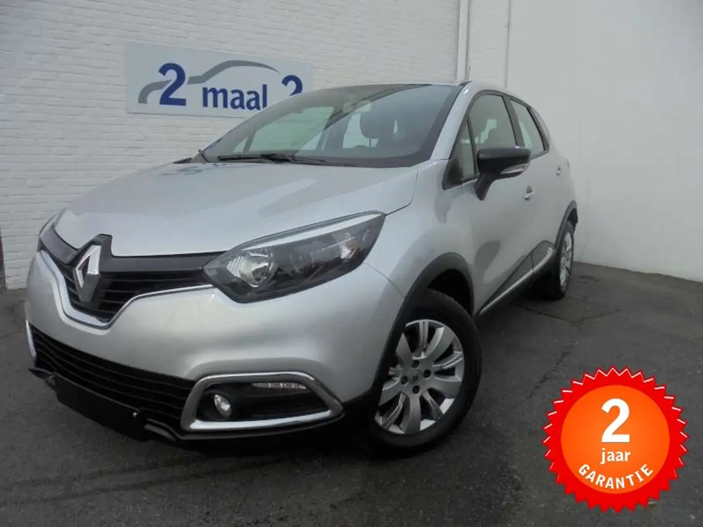 Renault Captur TCe Automaat/28000km incl 2 JAAR garantie! Silber - 1