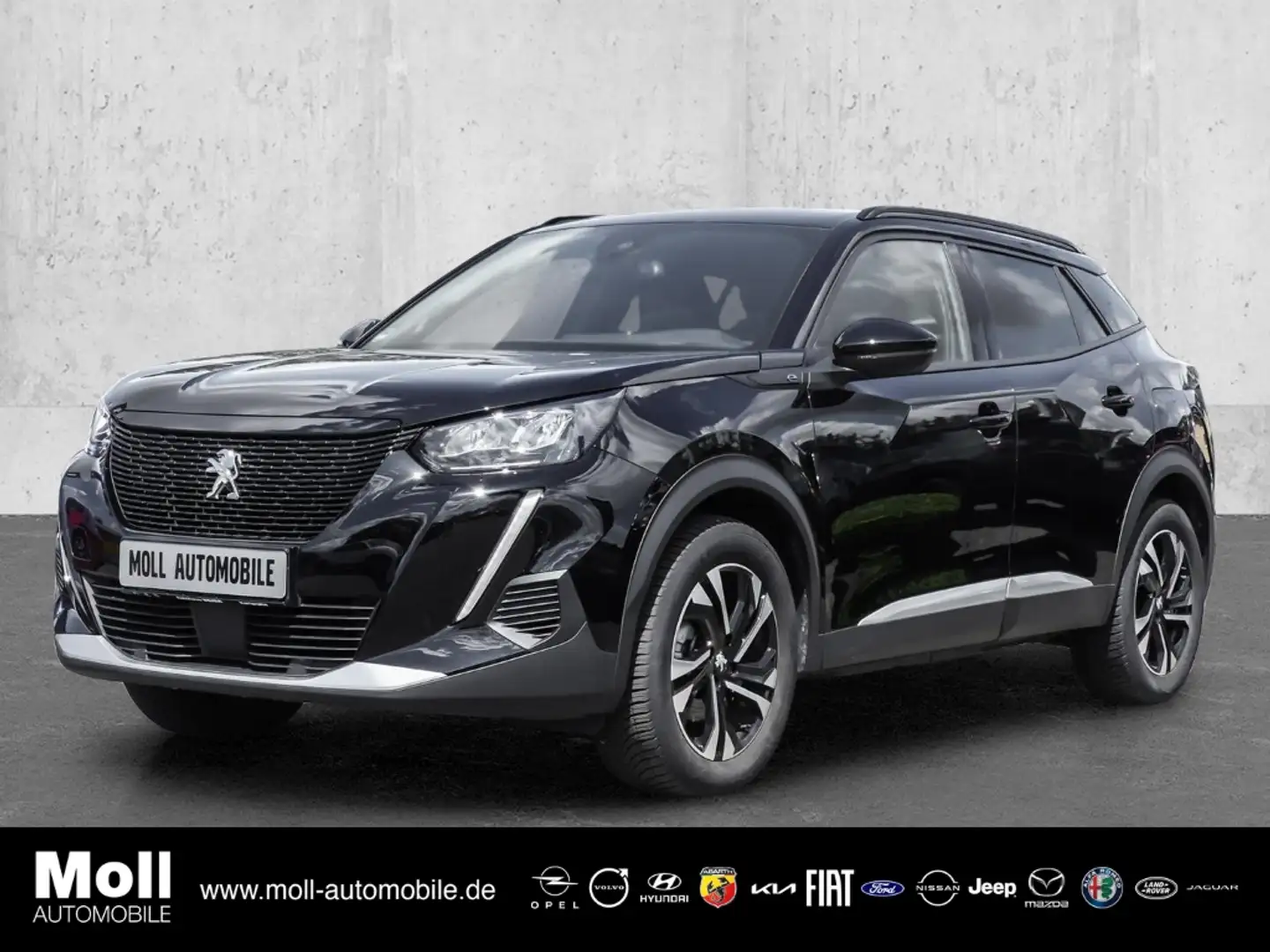 Peugeot 2008 e- Allure Elektromotor 136 LED Apple CarPlay Andro Noir - 1