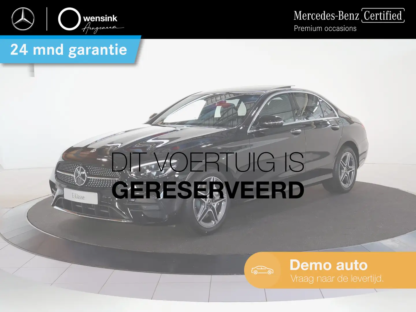 Mercedes-Benz E 300 e AMG Line | Premium Plus | 360 camera | Panoramad Zwart - 1