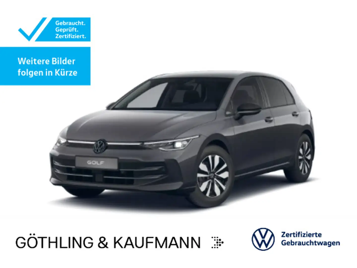 Volkswagen Golf VIII 1.5 eTSI DSG GOAL*LED*AHK*KAMERA*PDC*S Grau - 1