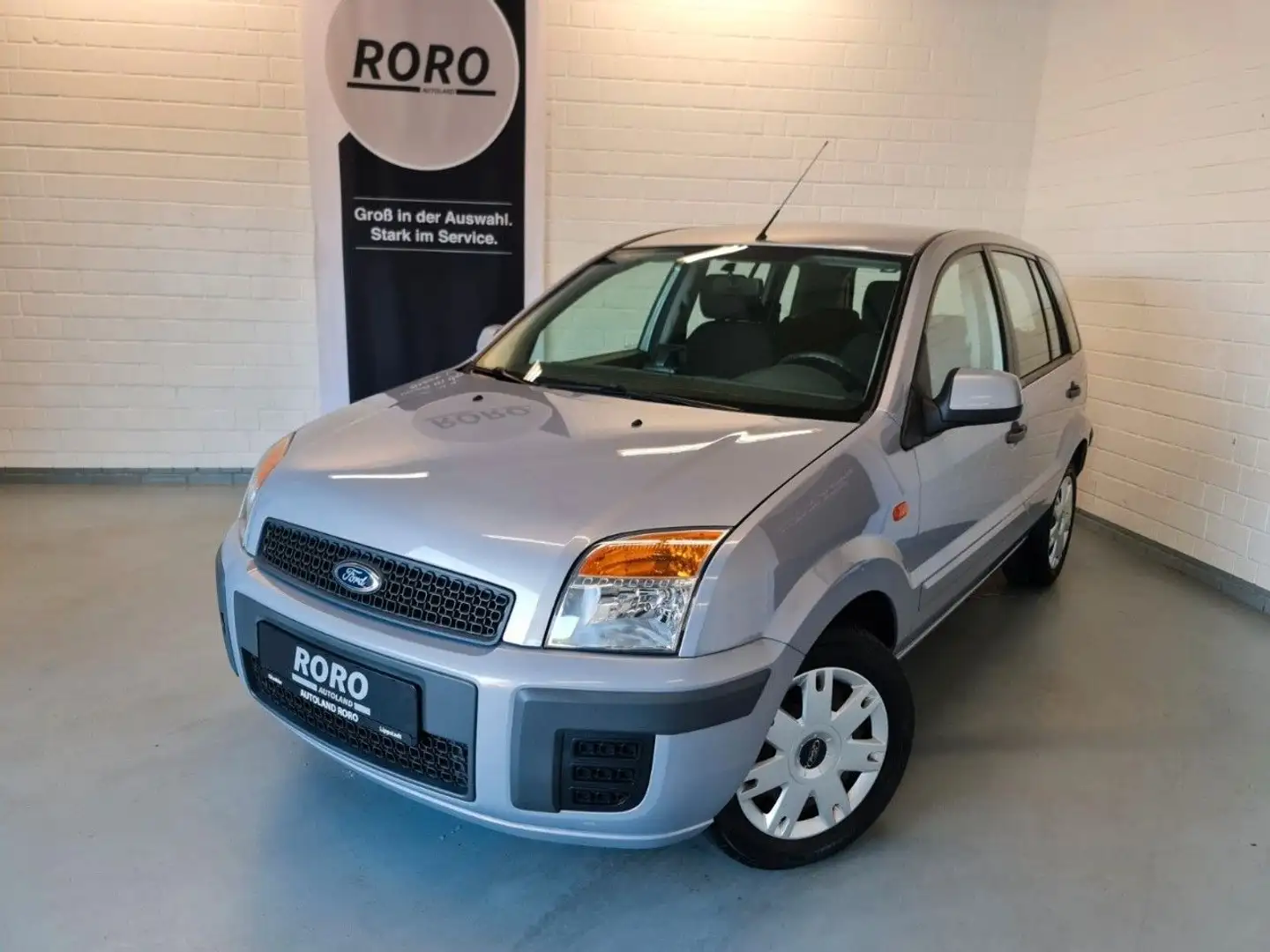 Ford Fusion 1.4 Viva + ZAHNRIEMEN NEU/KLIMA/KAMERA Argent - 1