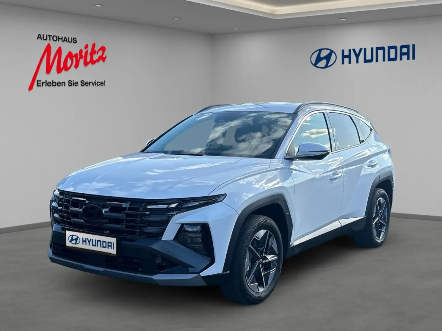 Hyundai TUCSON Hybrid 1.6 T-GDI Trend KRELL LED Paket Blanc - 1