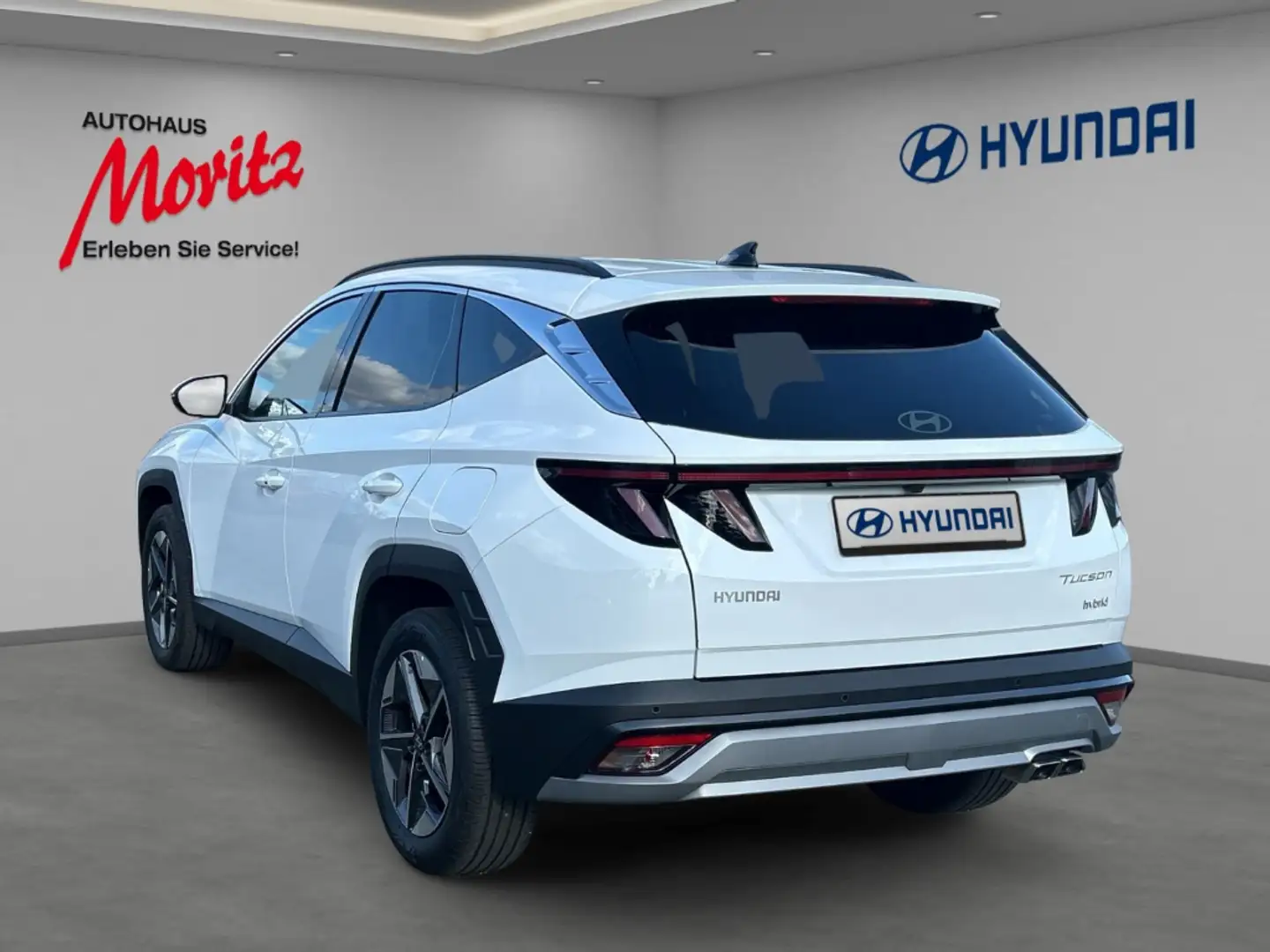 Hyundai TUCSON Hybrid 1.6 T-GDI Trend KRELL LED Paket Blanc - 2