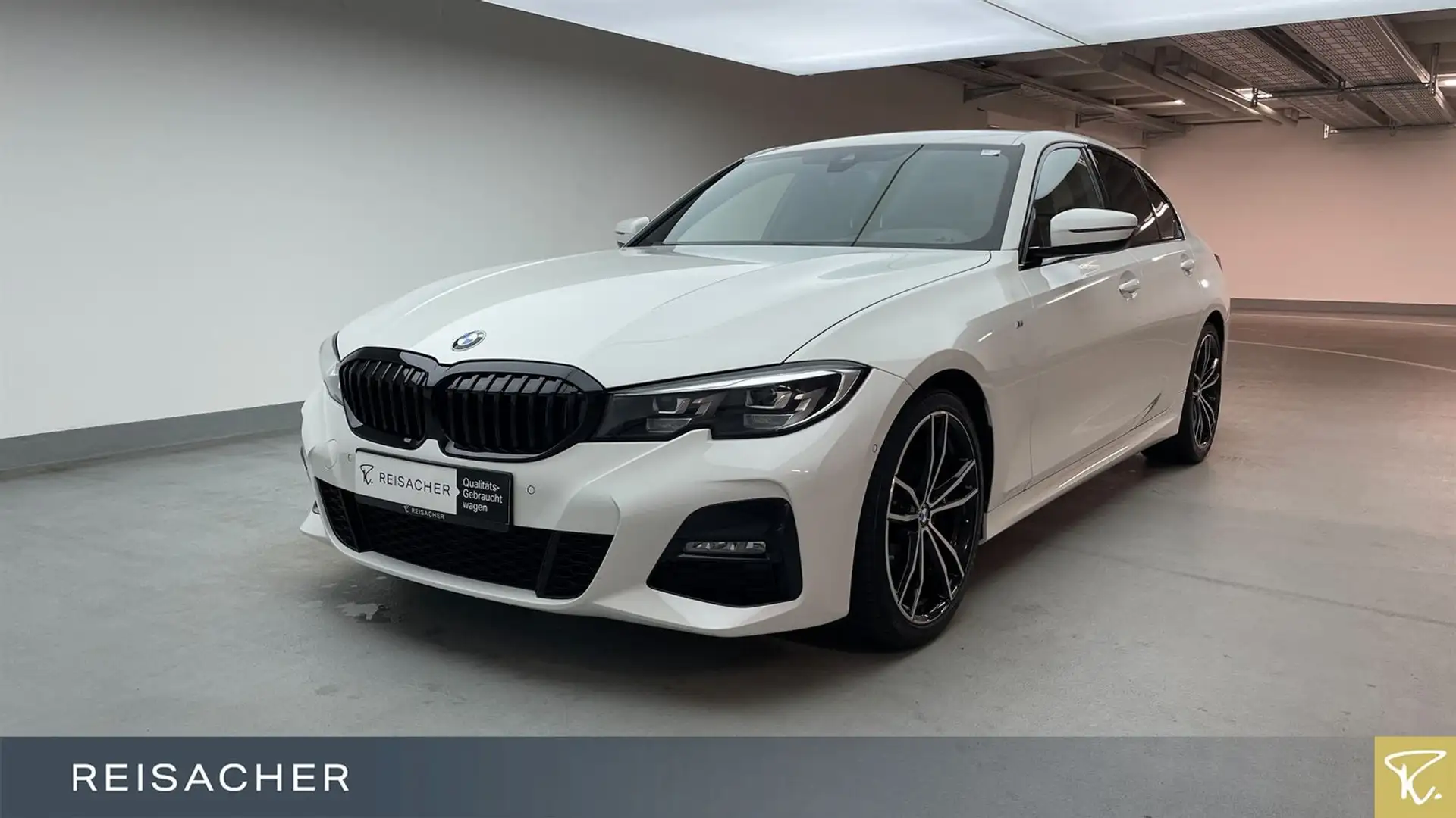 BMW 320 d A Lim.M-Paket,HUD,DrA,Lenkradhz,Sportsitz Weiß - 1