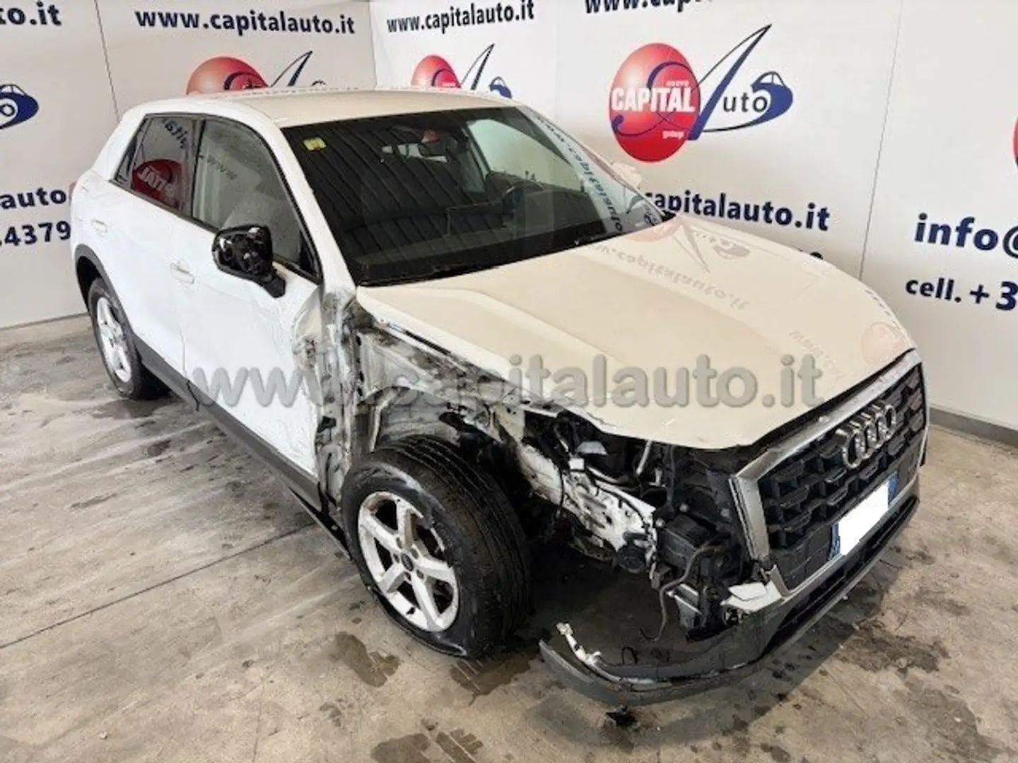 Audi Q2 30 tdi s-tronic NETTO 11500 Bianco - 2