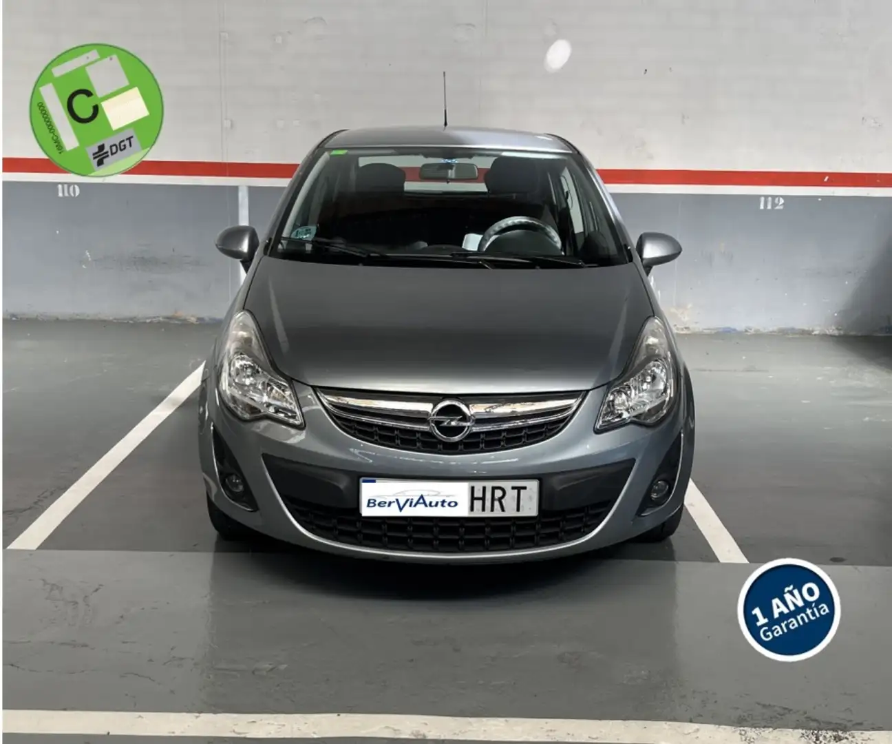 Opel Corsa 1.2 Selective S&S Gris - 1