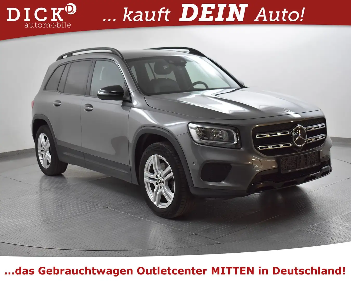Mercedes-Benz GLB 200 d Progress NIGHT+NAVI+WIDESC+KAM+AHK+ACC+ Szürke - 1
